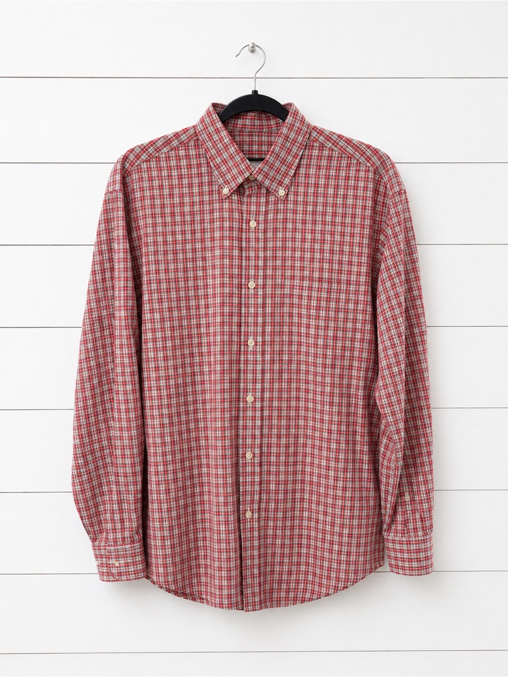 Vineyard Vines Red/Pinkish Plaid Button-Down Shirt
